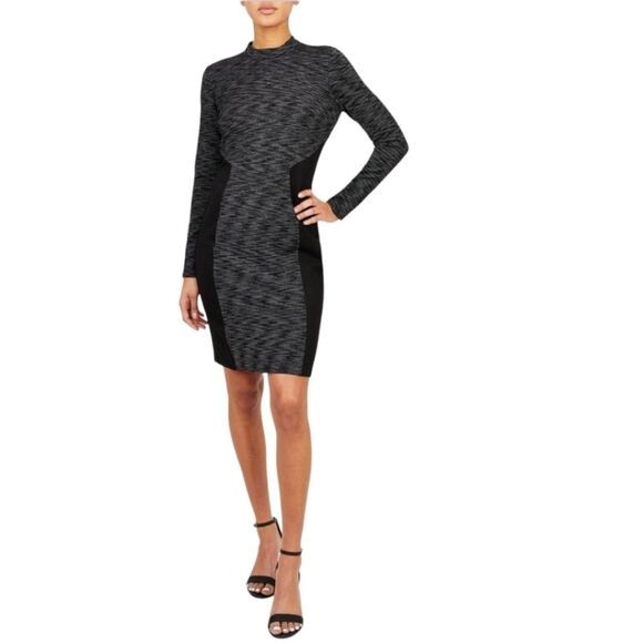 Tahari Blocked Ponte Knit bodycon dress size Small - Picture 1 of 8
